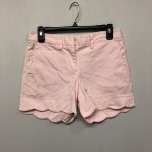 J McLaughlin Women Chino Shorts Size 0 Pink Casual M192 -26